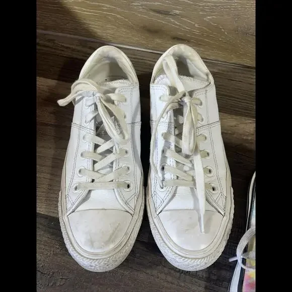 Lot Of 3 Converse All-Star Womens Sz 6/7 Mens 4/5 Sneakers Low Top - Picture 2 of 9